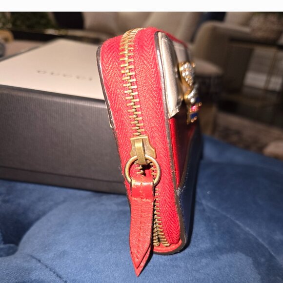 EUC Authentic Gucci Queen Margaret Zippy Leather Wallet - Picture 5 of 13